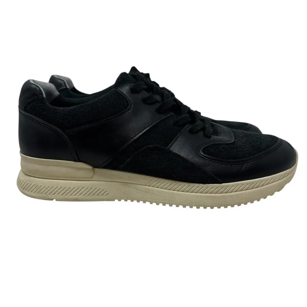 Everlane‎ The Trainer Sneakers Leather Suede Black Men's Size 10